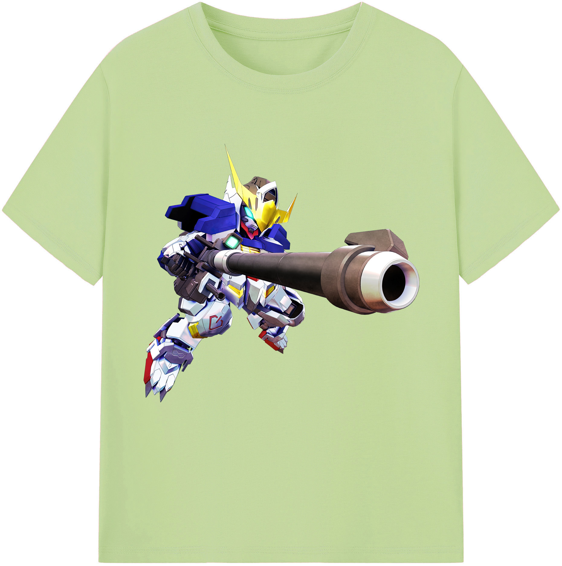 （画像用） 機動戦士ガンダム Mobile Suit Gundam 綿100％半袖Tシャツ（フロントプリント）
